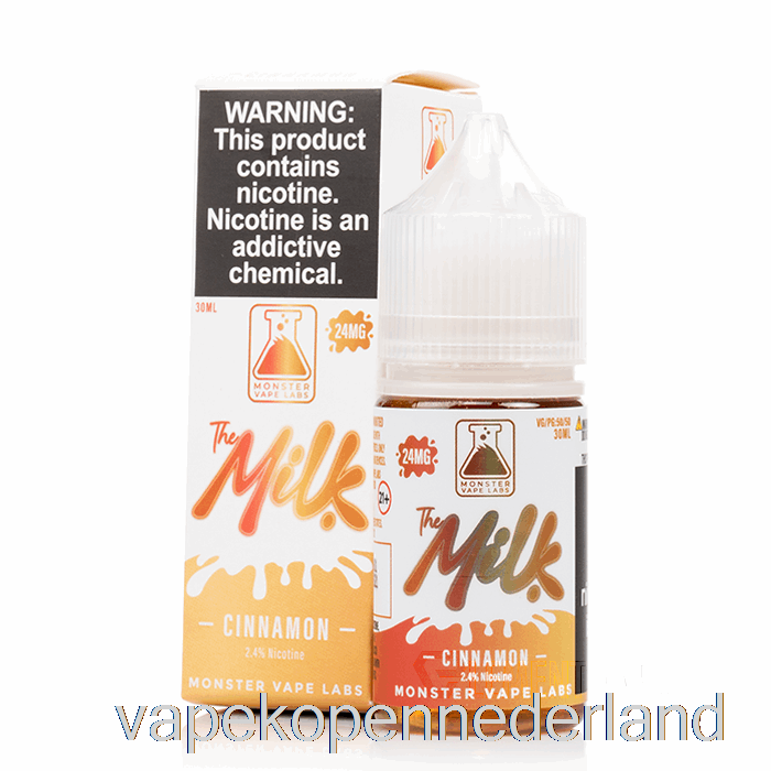 Elektronische Sigaret Vape Kaneel - De Melkzouten - 30 Ml 24 Mg